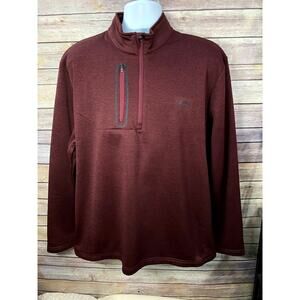 Callaway Men's Quarter Zip Pullover Media Chest Pocket - Size XL Purple